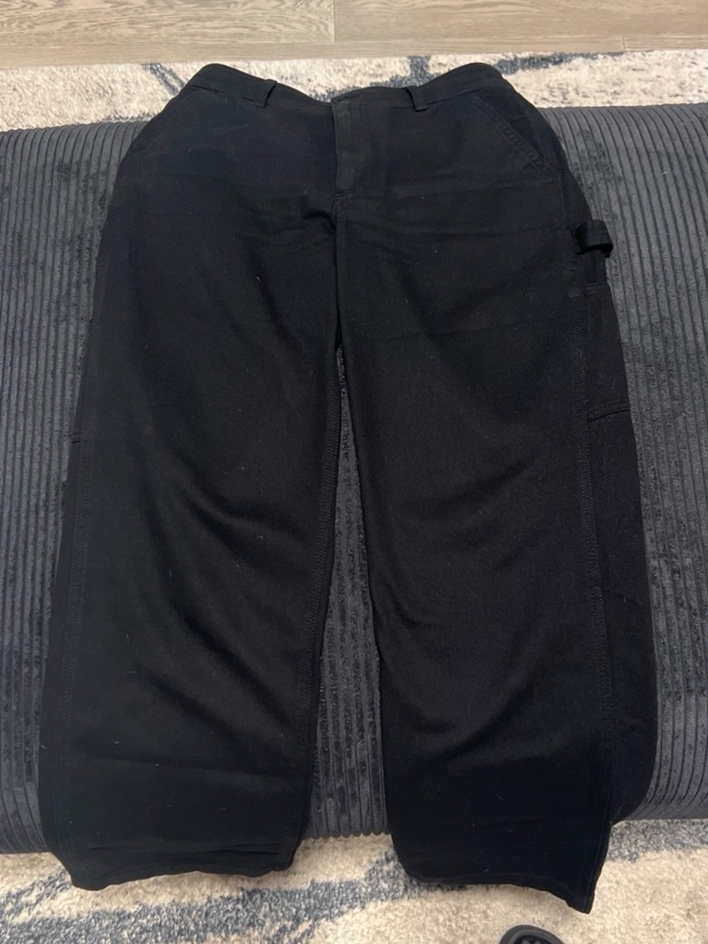 Aritzia Women's Black Cargo Jeans